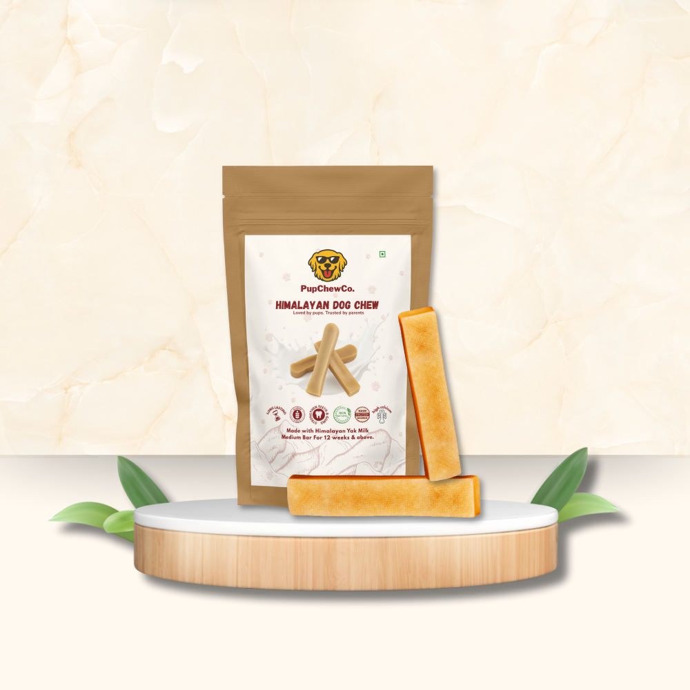 Natural dog dental chew - helps reduce plaque and tartar